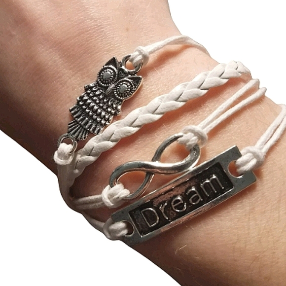 Chun fashion Jewelry - 𝅺MULTI band fashion leather bracelet